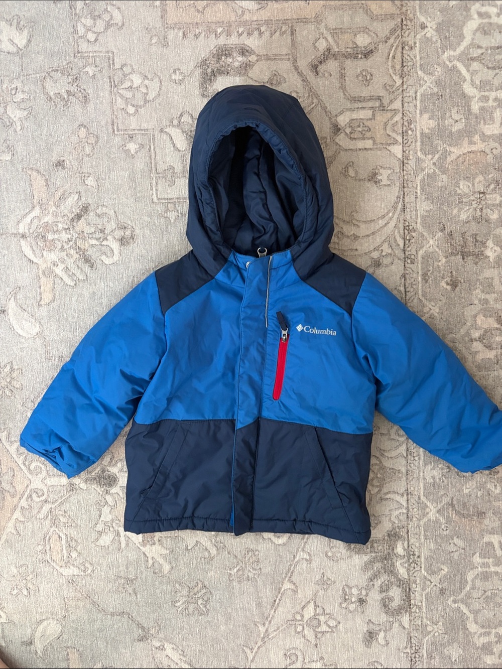 ❄️Columbia 3T Kids Hooded winter coat blue - warm and dry!